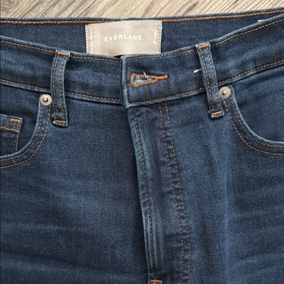 Everlane Blue High Waisted Ankle Jeans Modern Fit Size 30 - Picture 2 of 8